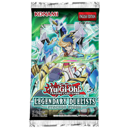 Legendary Duelists: Synchro Storm 1st Edition Booster Pack - LED8
