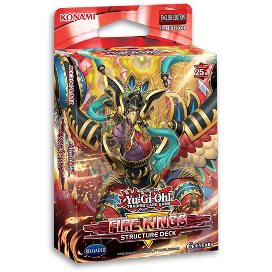 YuGiOh Fire Kings Revamped Structure Deck - 1st Edition SR14
