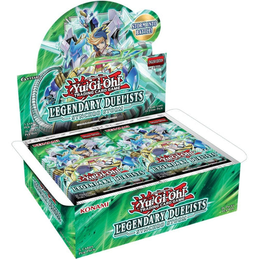 Legendary Duelists: Synchro Storm 1st Edition Booster Box - LED8