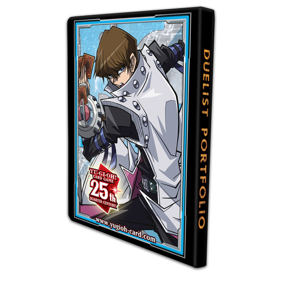 Yugi & Kaiba Quarter Century 9-Pocket Duelist Portfolio - Official Konami YuGiOh