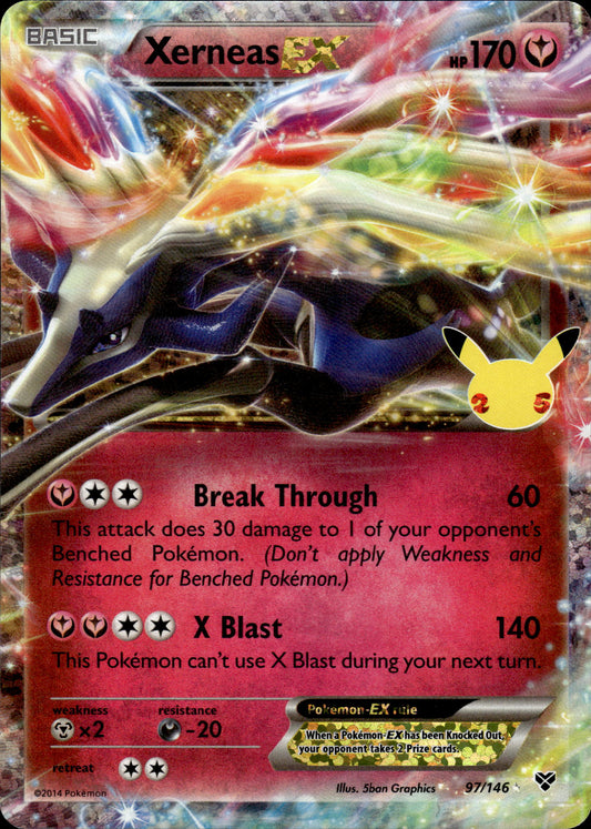 Xerneas EX - Celebrations 97/146 - Pokemon