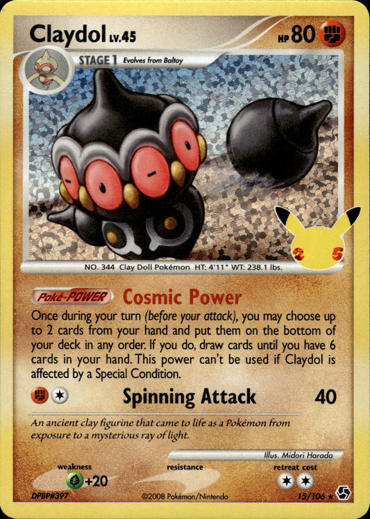 Claydol - Celebrations 15/106 - Pokemon
