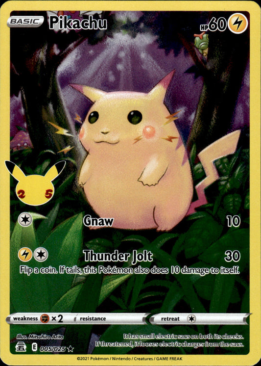 Pikachu - Celebrations 005/025 - Pokemon