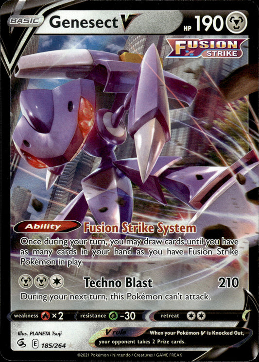 Genesect V - Fusion Strike 185/264 - Pokemon