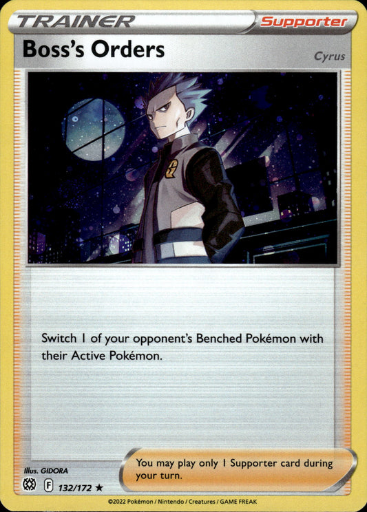 Boss's Orders - Cosmos Holo Brilliant Stars 132/172 - Pokemon