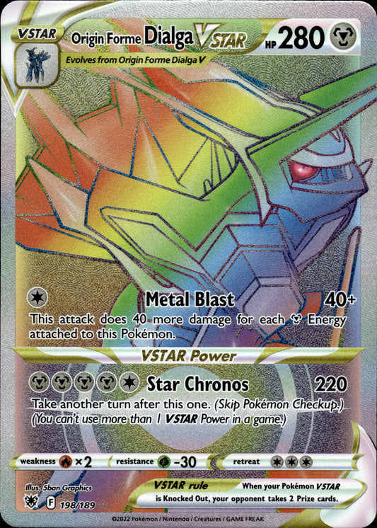 Origin Forme Dialga VSTAR - Astral Radiance 198/189 - Pokemon