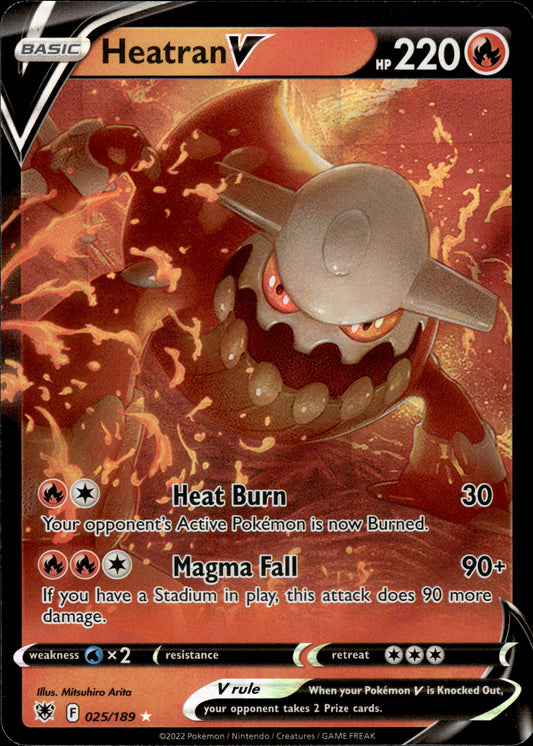 Heatran V - Astral Radiance 025/189 - Pokemon