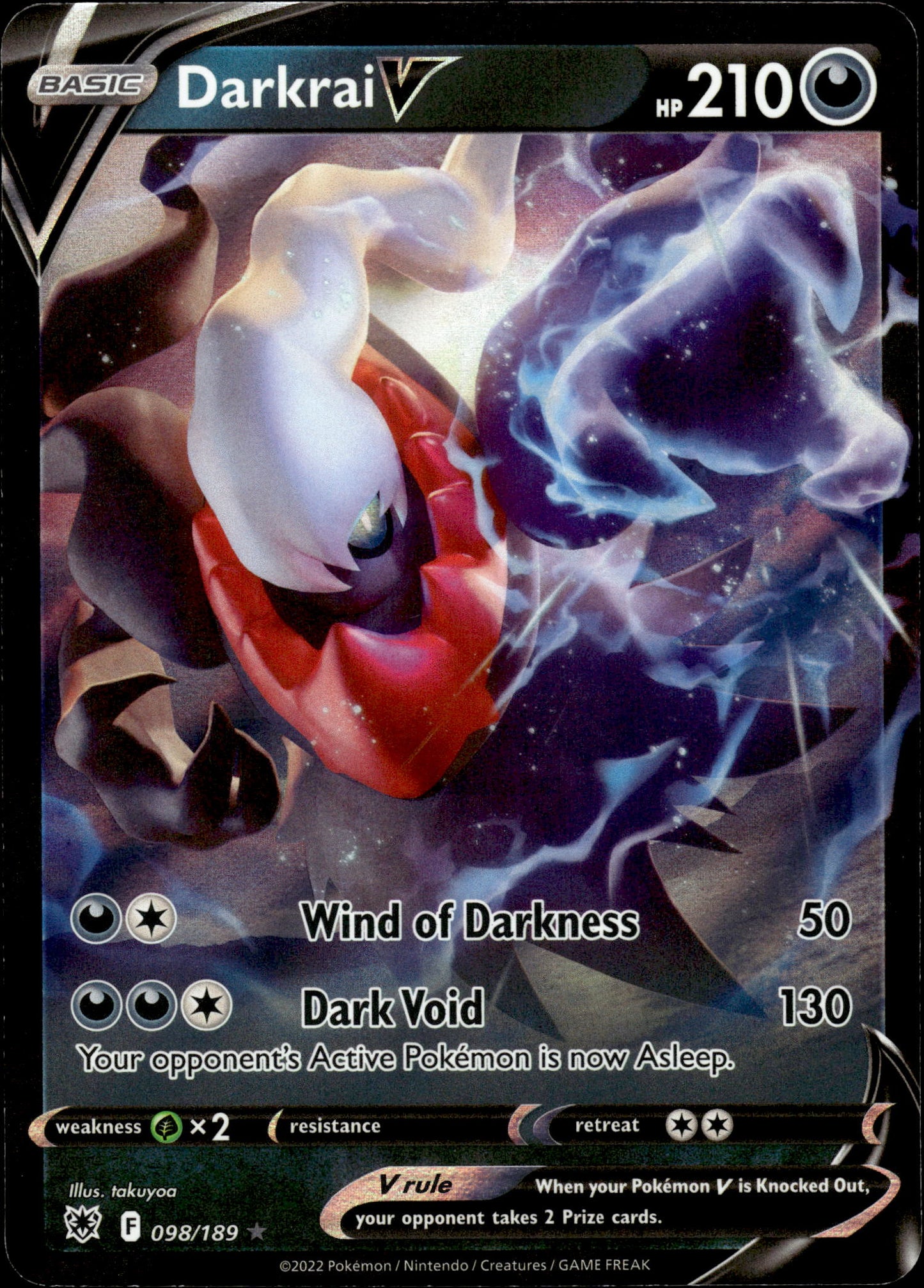 Darkrai V - Astral Radiance 098/189 - Pokemon