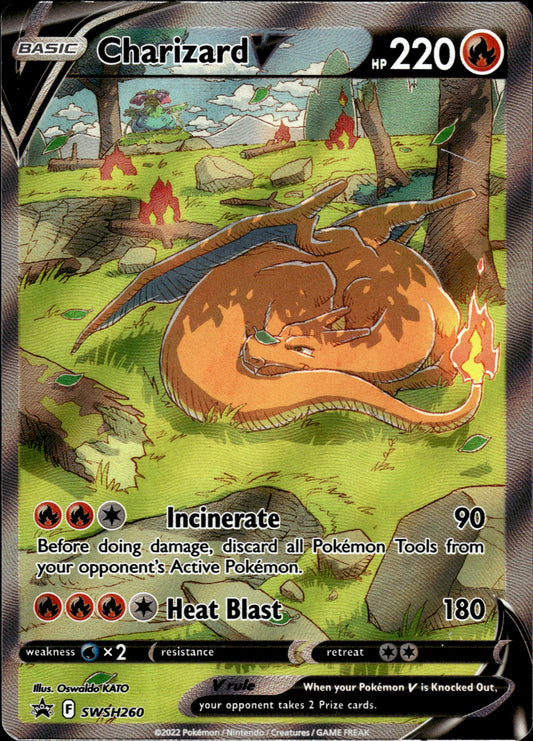 Charizard V - Black Star Promo SWSH260 - Pokemon