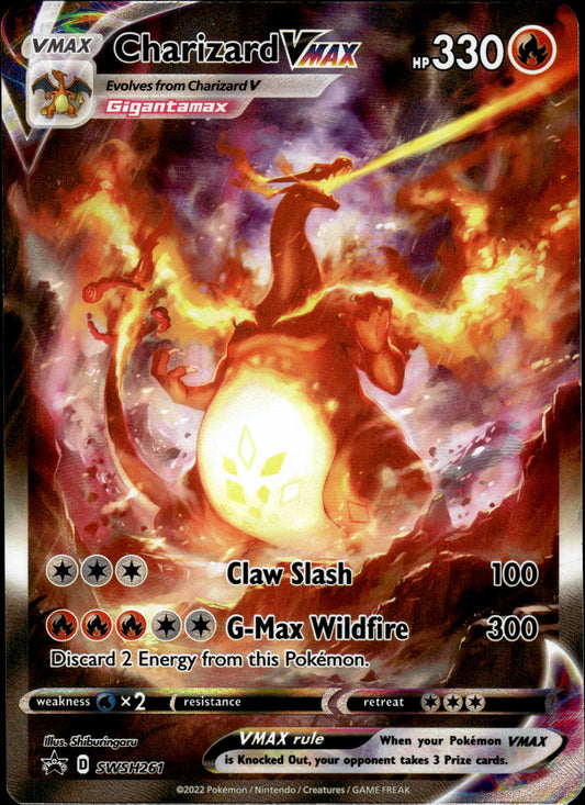 Charizard VMAX - Black Star Promo SWSH261 - Pokemon
