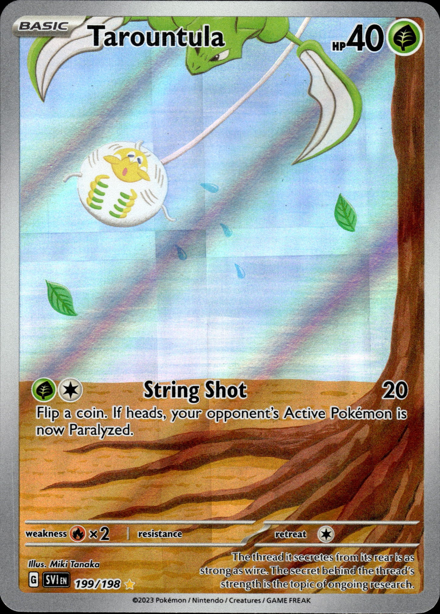 Tarountula - Scarlet & Violet 199/198 - Pokemon