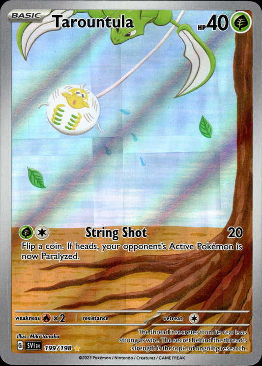 Tarountula - Scarlet & Violet 199/198 - Pokemon