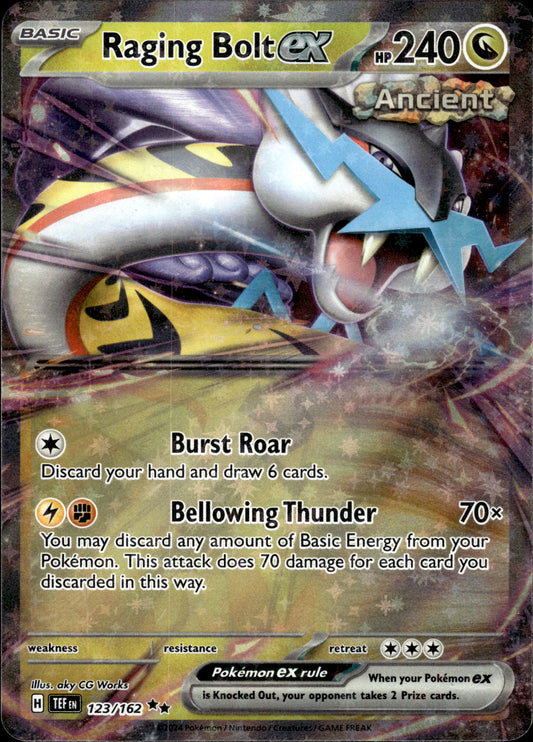 Raging Bolt ex - Temporal Forces 123/162 - Pokemon