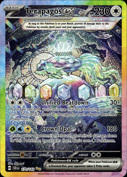 Terapagos ex - Stellar Crown 170/142 - Pokemon