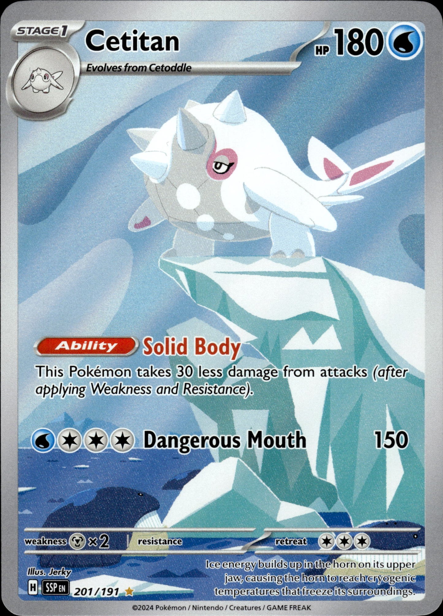 Cetitan - Surging Sparks 201/191 - Pokemon
