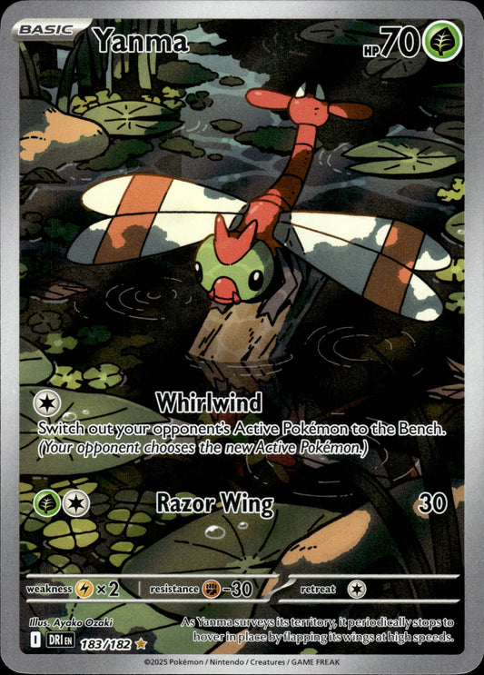 Yanma - Destined Rivals 183/182 - Pokemon