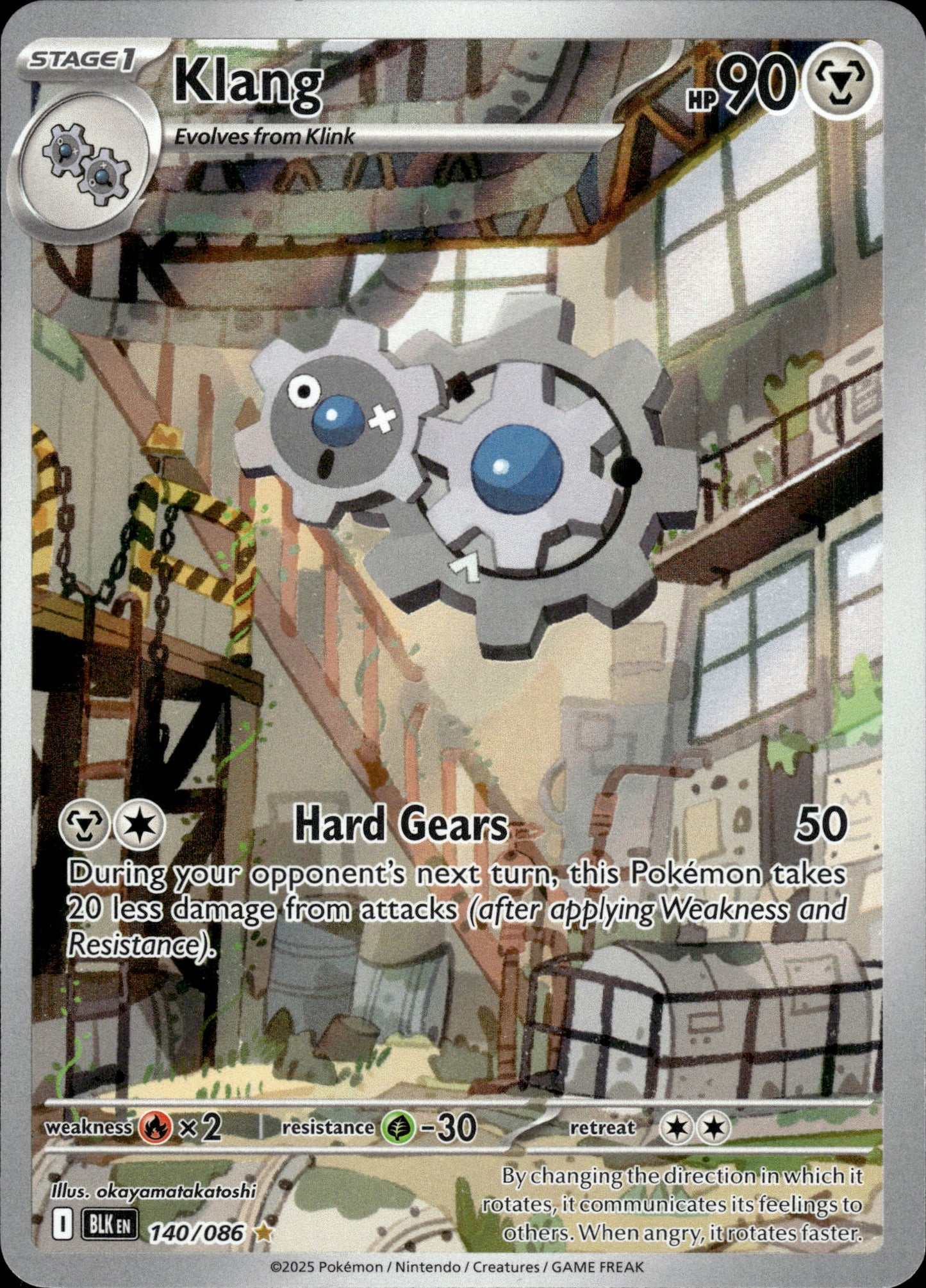 Klang - Black Bolt 140/086 - Pokemon