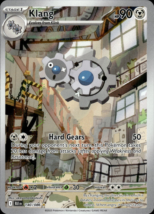 Klang - Black Bolt 140/086 - Pokemon