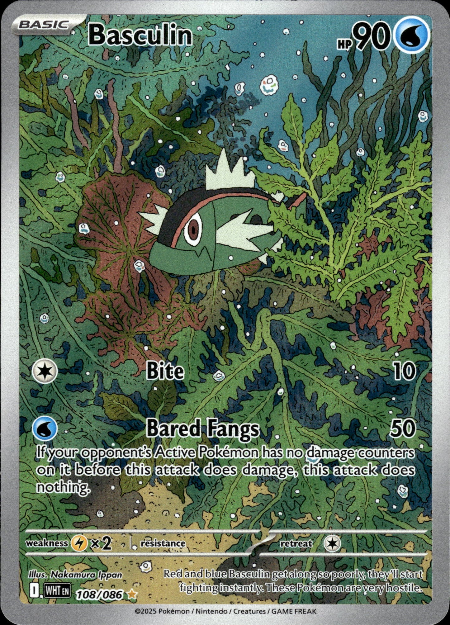 Basculin - White Flare 108/086 - Pokemon