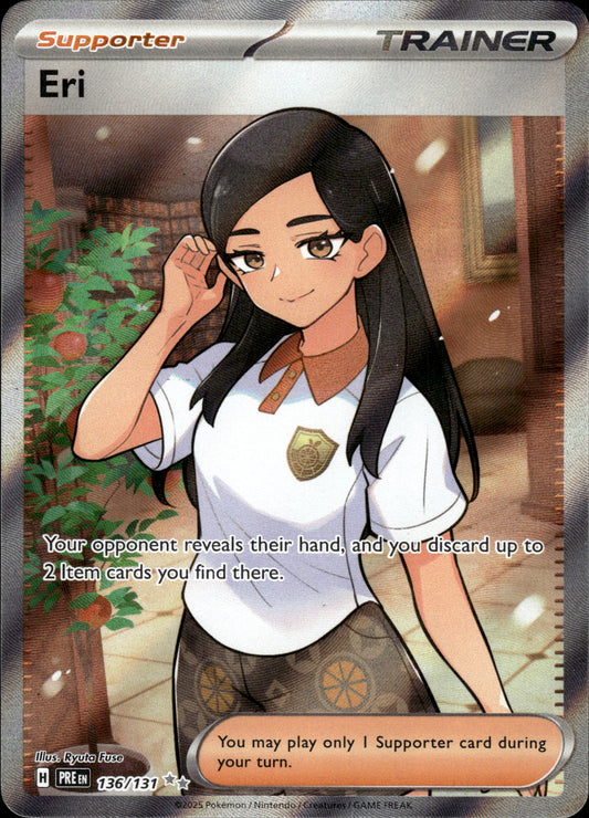 Eri - Prismatic Evolutions 136/131 - Pokemon