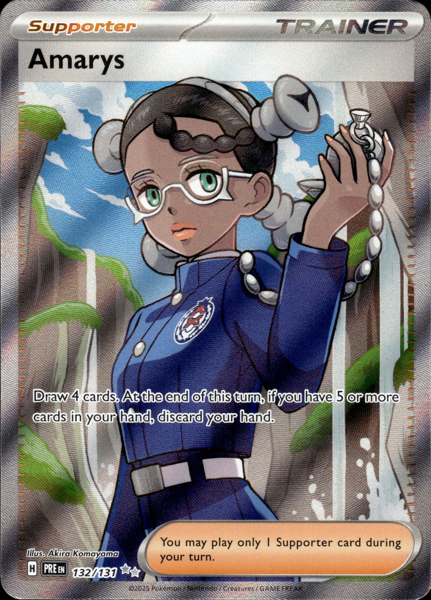 Amarys - Prismatic Evolutions 132/131 - Pokemon