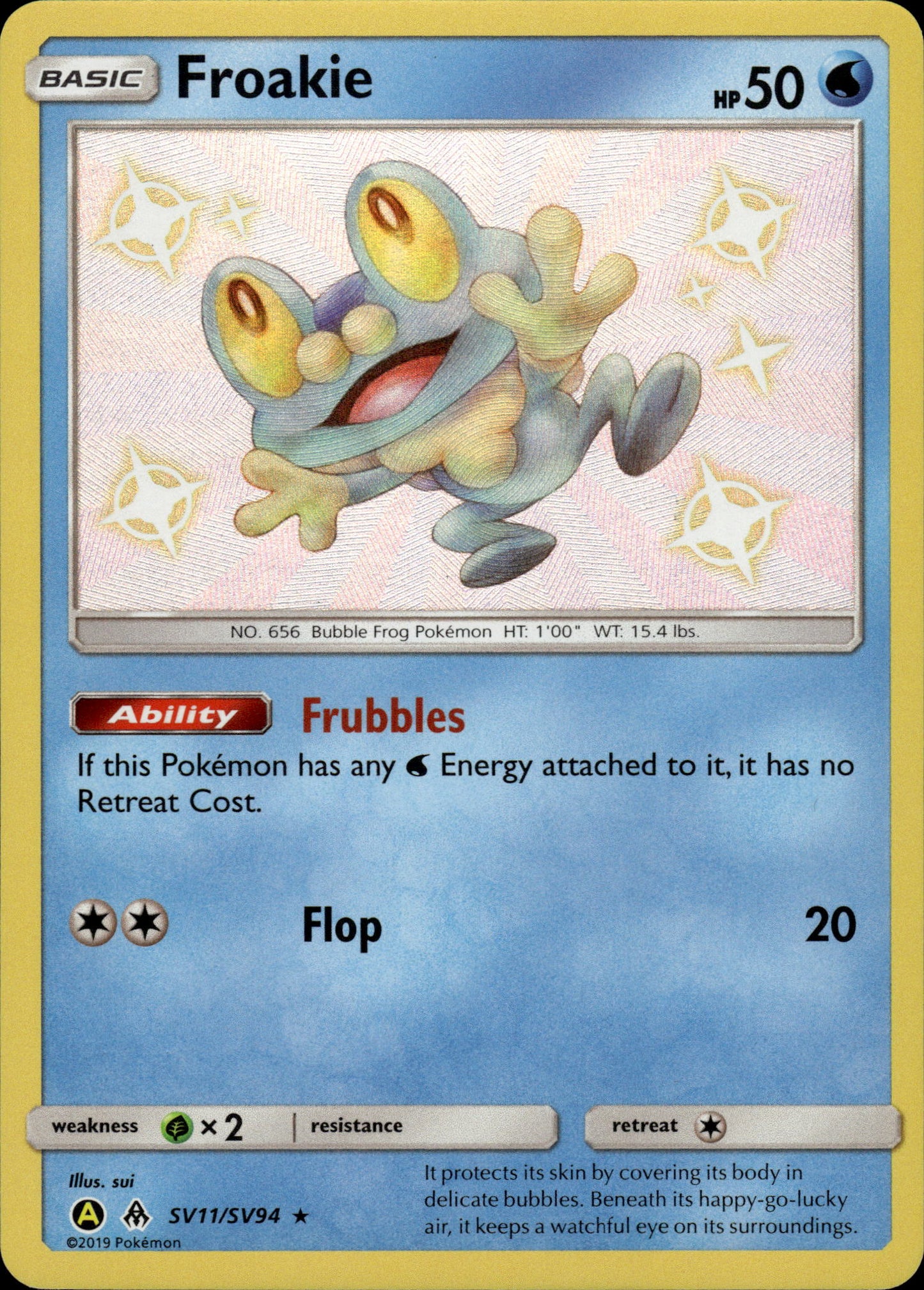 Froakie - Hidden Fates SV11/SV94 - Pokemon