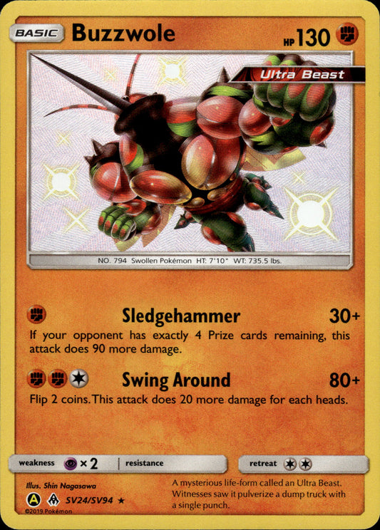 Buzzwole - Hidden Fates SV24/SV94 - Pokemon
