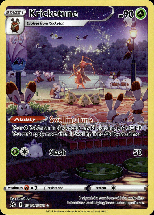 Kricketune - Crown Zenith GG02/GG70 - Pokemon