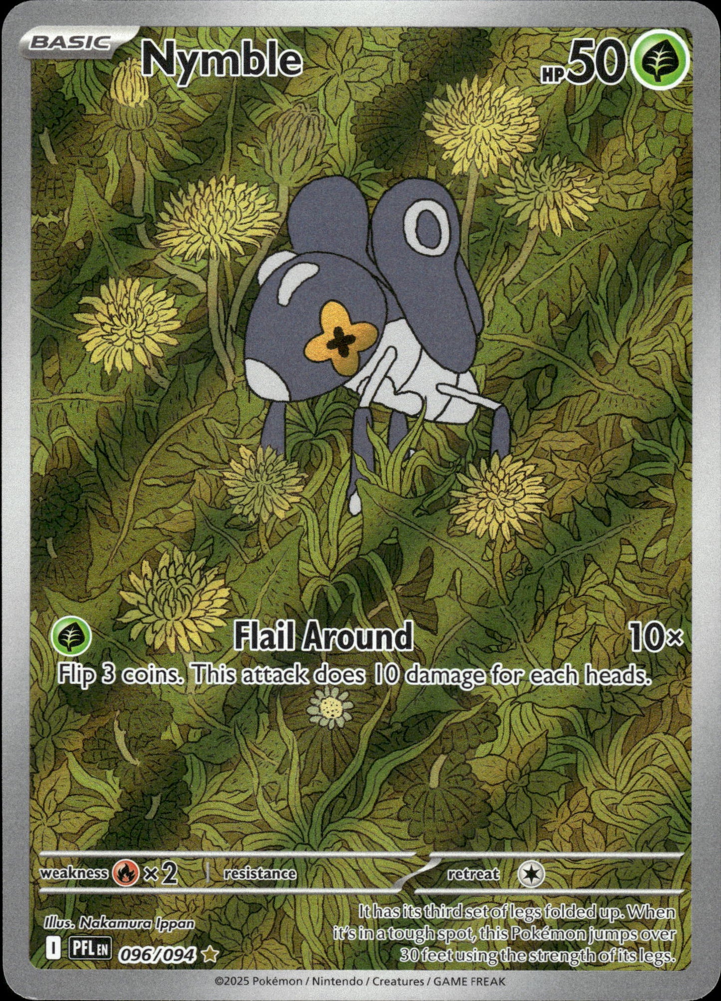 Nymble - Phantasmal Flames 096/094 - Pokemon