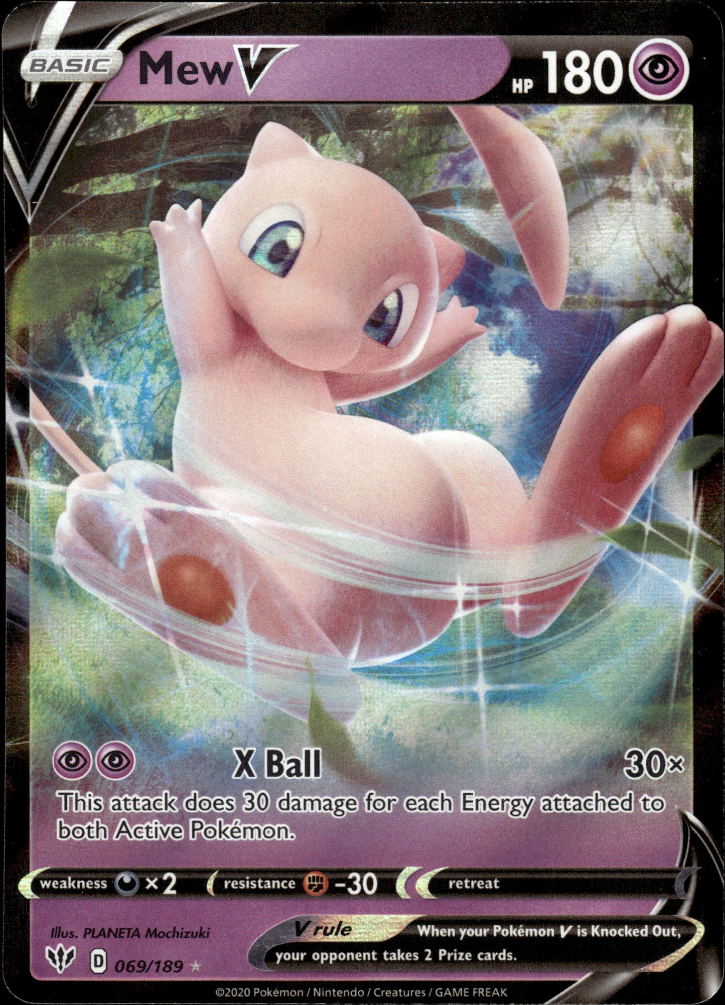 Mew V - Darkness Ablaze 069/189 - Pokemon