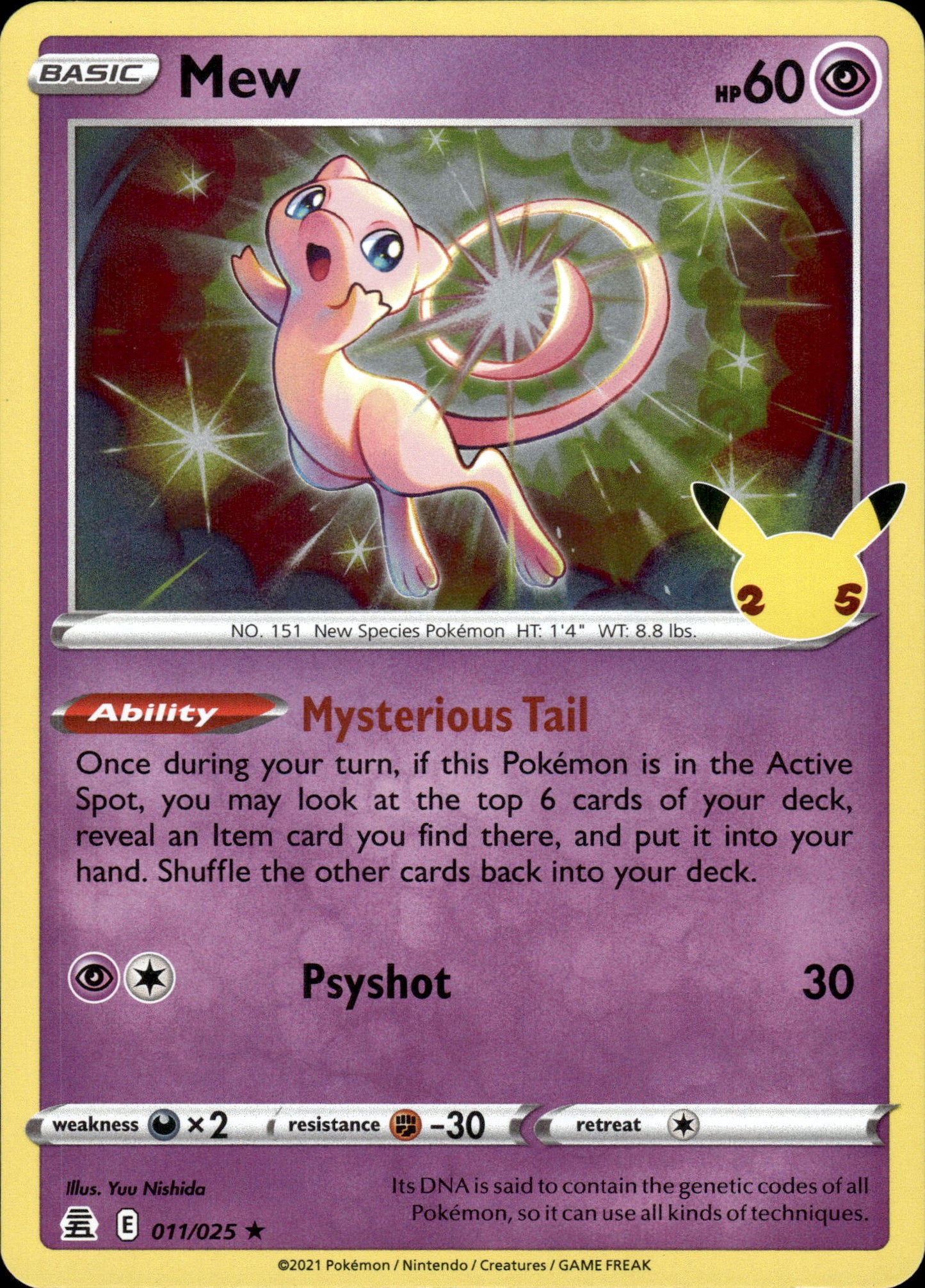 Mew - Celebrations 011/025 - Pokemon