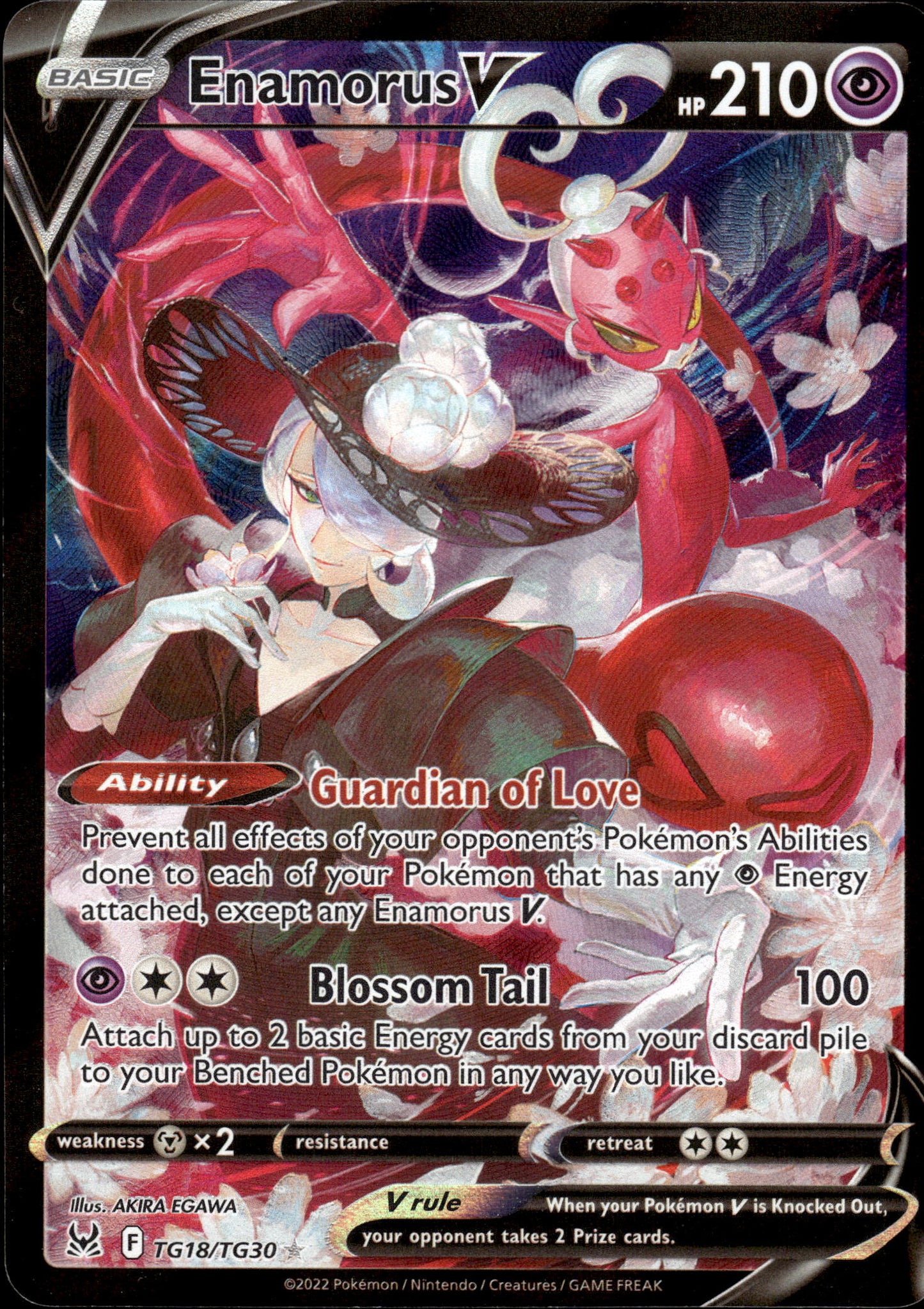 Enamorus V - Lost Origin TG18/TG30 - Pokemon
