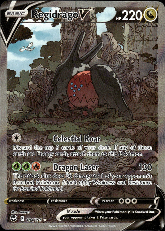 Regidrago V - Silver Tempest 184/195 - Pokemon