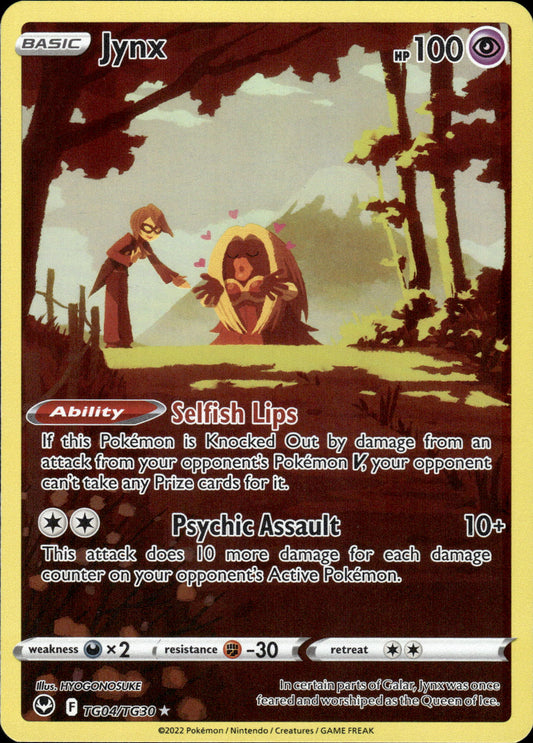 Jynx - Silver Tempest TG04/TG30 - Pokemon