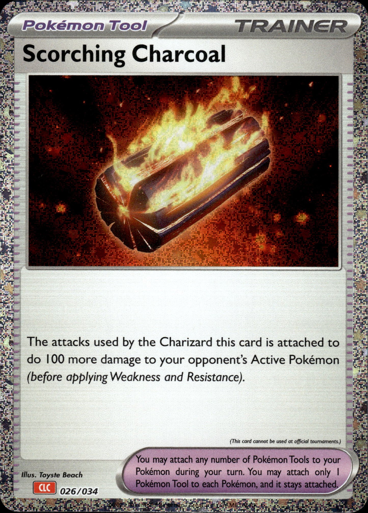 Scorching Charcoal - Classic Collection 026/034 - Pokemon