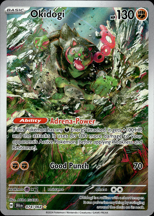 Okidogi - Shrouded Fable 074/064 - Pokemon