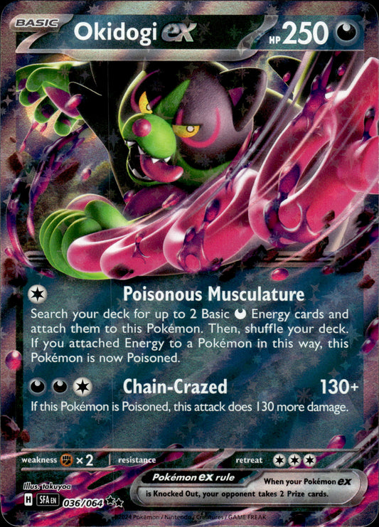 Okidogi ex - Shrouded Fable 036/064 - Pokemon