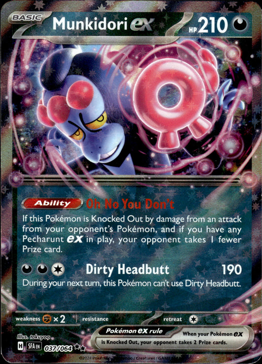 Munkidori ex - Shrouded Fable 037/064 - Pokemon