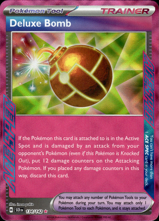 Deluxe Bomb - Stellar Crown 134/142 - Pokemon
