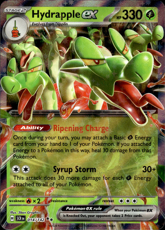Hydrapple ex - Stellar Crown 014/142 - Pokemon