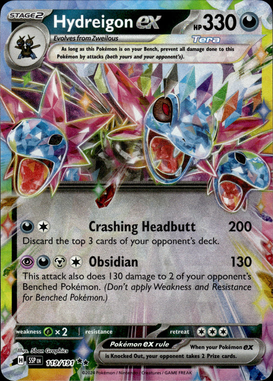 Hydreigon ex - Surging Sparks 119/191 - Pokemon
