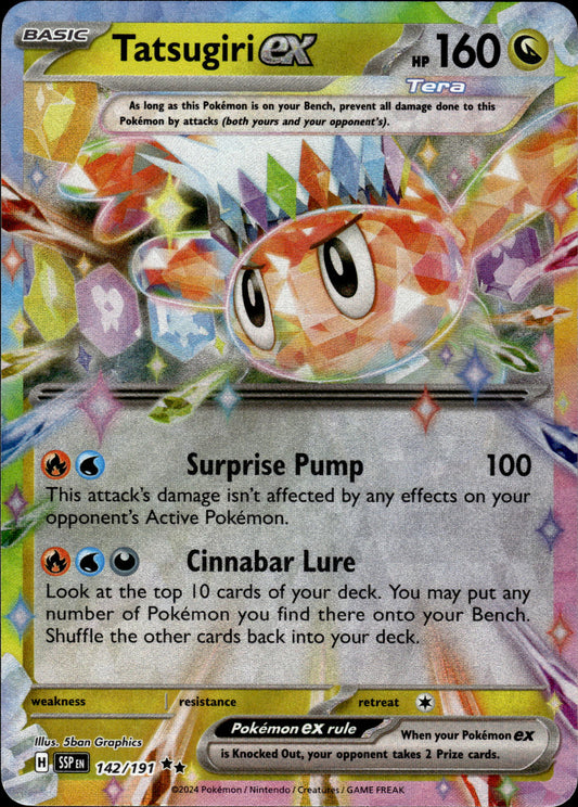 Tatsugiri ex - Surging Sparks 142/191 - Pokemon