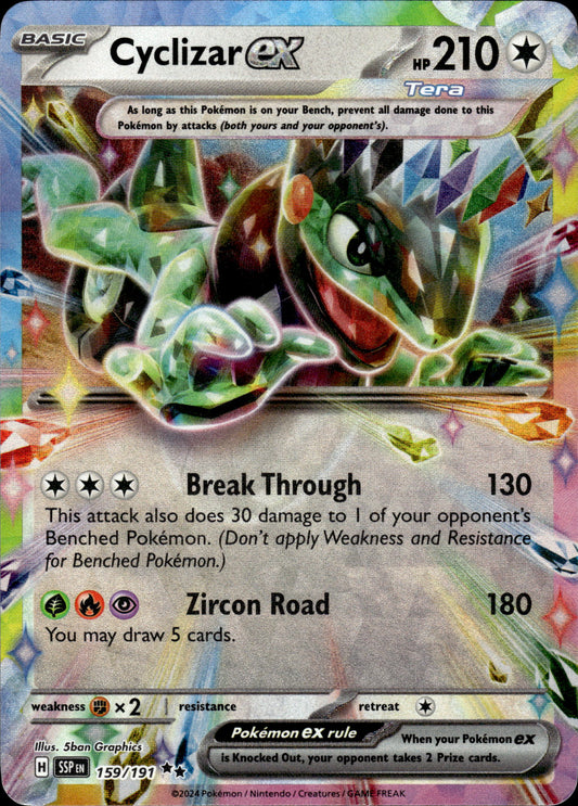 Cyclizar ex - Surging Sparks 159/191 - Pokemon