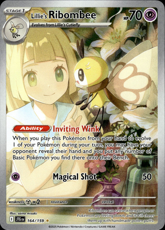 Lillie's Ribombee - Journey Together 164/159 - Pokemon