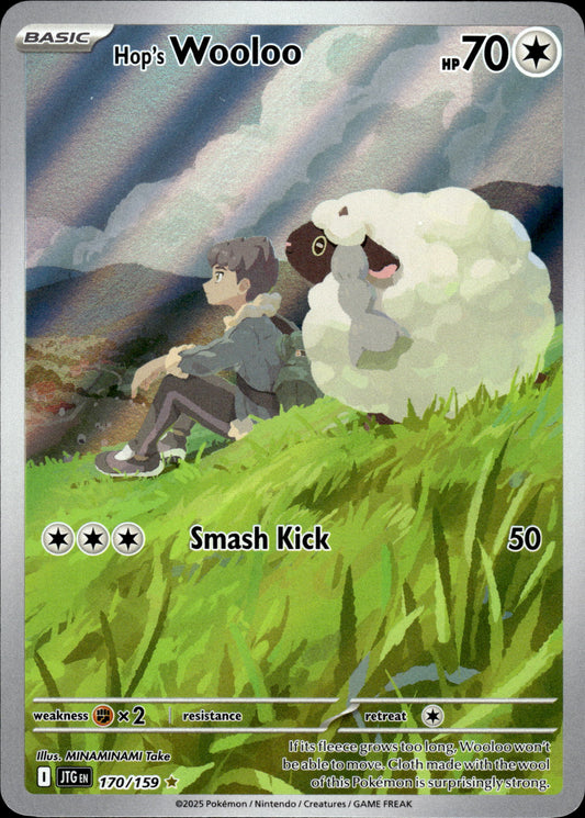 Hop's Wooloo - Journey Together 170/159 - Pokemon