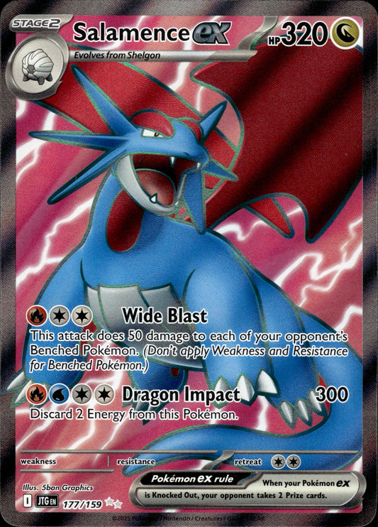 Salamence ex - Journey Together 177/159 - Pokemon