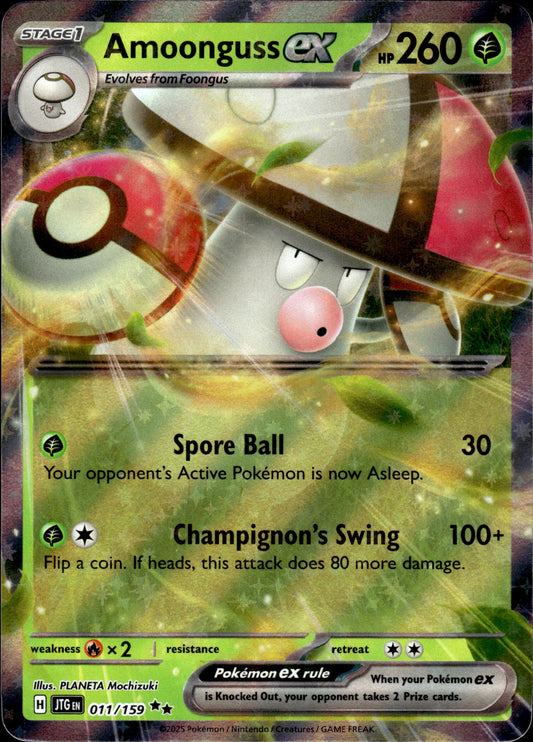 Amoongus ex - Journey Together 011/159 - Pokemon