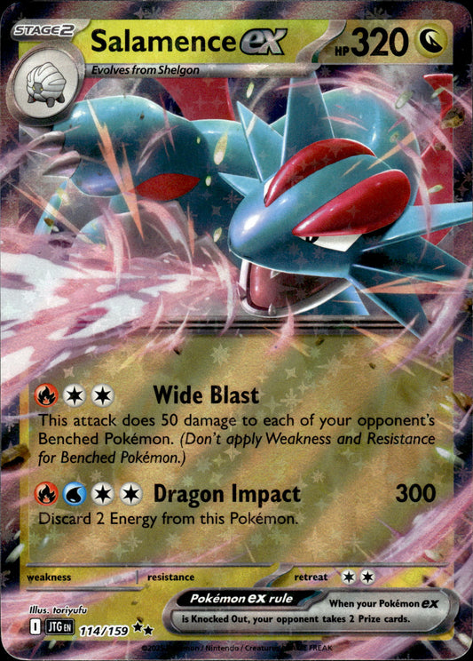 Salamence ex - Journey Together 114/159 - Pokemon