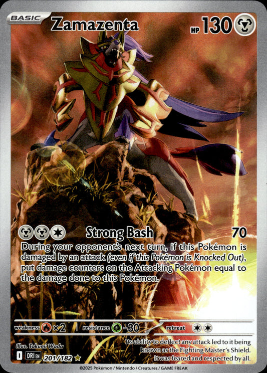 Zamazenta - Destined Rivals 201/182 - Pokemon