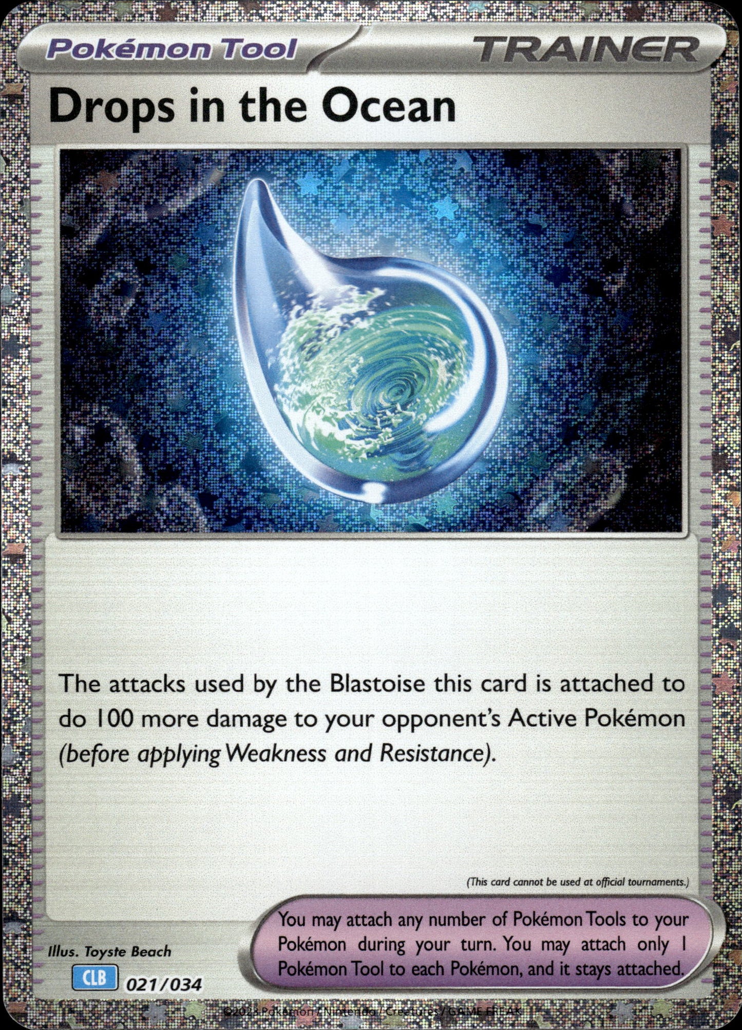 Drops In The Ocean - Classic Collection 021/034 - Pokemon
